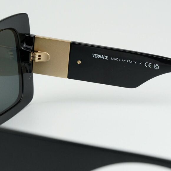 NEW Versace VE4467U GB1/87 Black Grey Butterfly Women Sunglasses VE 4467U main image 5